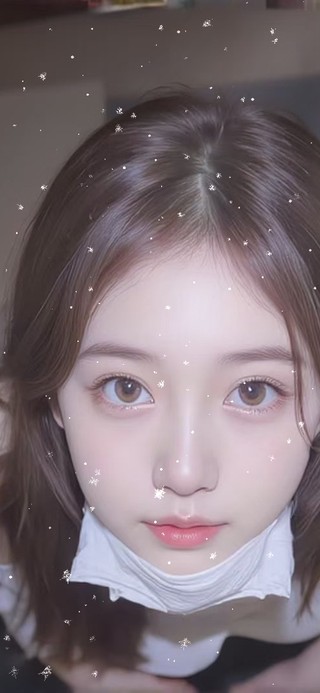呆萌居家美少女