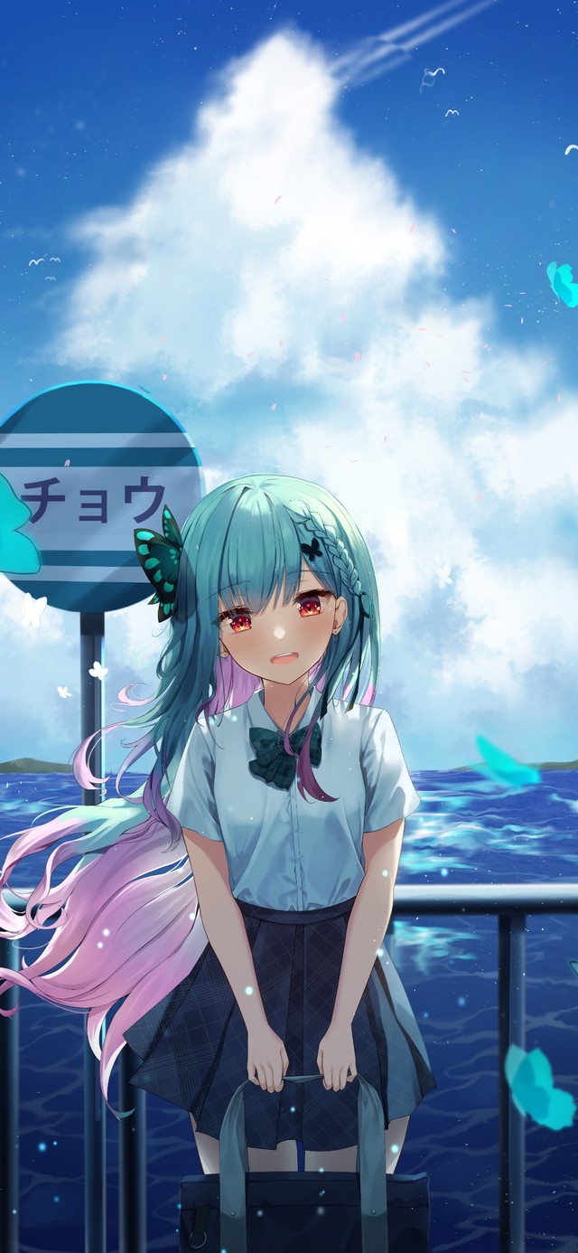 4K唯美治愈-海边少女