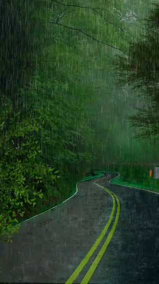 治愈的雨天