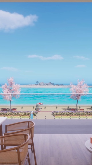 休闲度假海滩