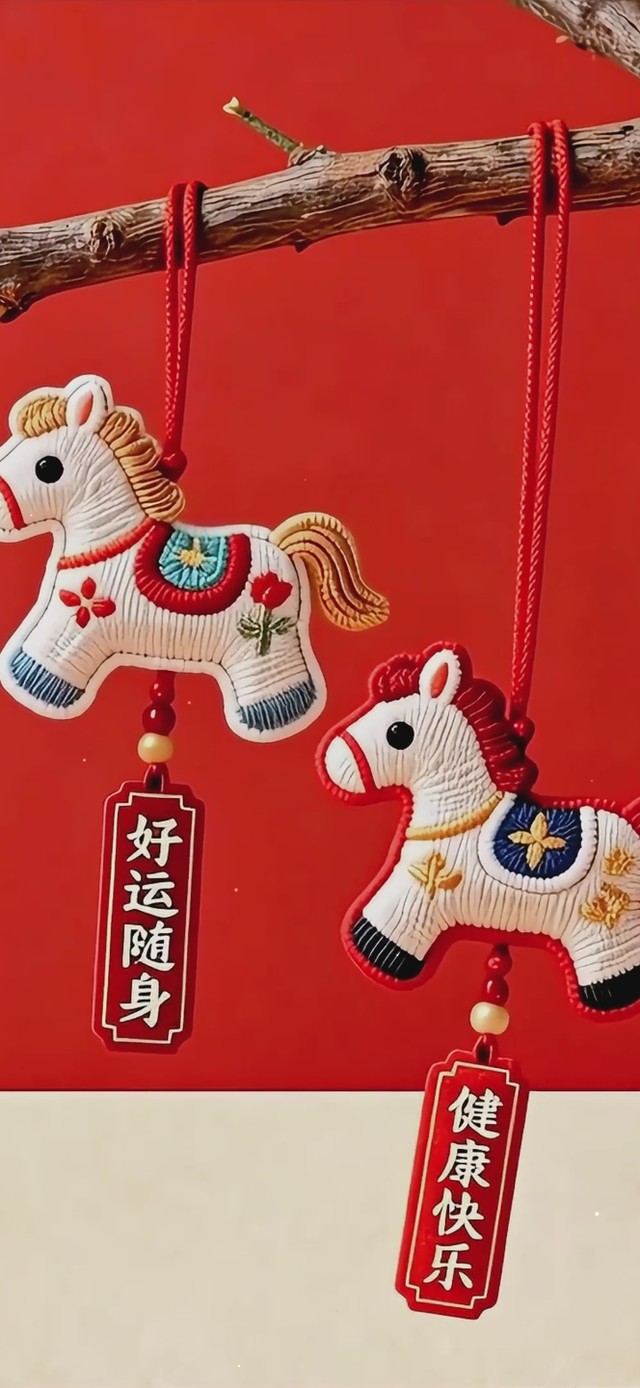 五马送福