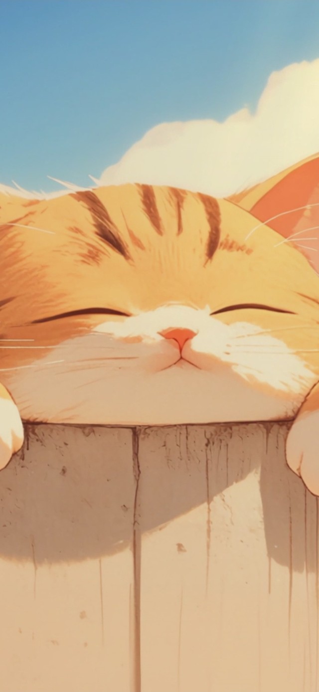 风轻云淡小猫咪