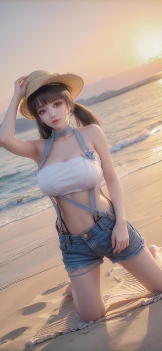 海边萝莉