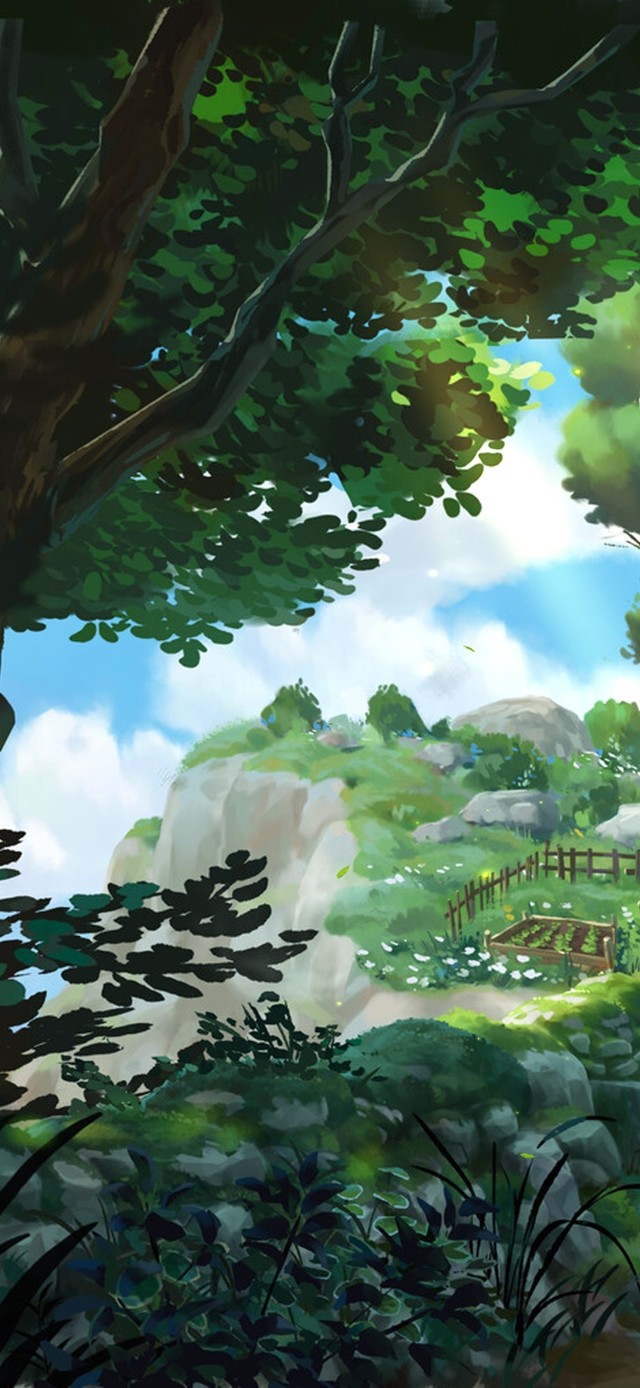 4k 治愈唯美森林小屋