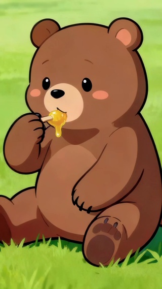 小熊的甜蜜时光