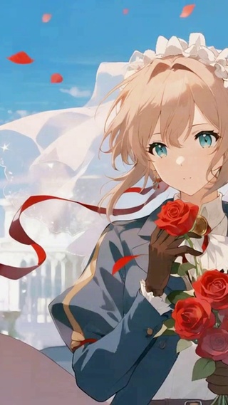 薇尔莉特闻玫瑰