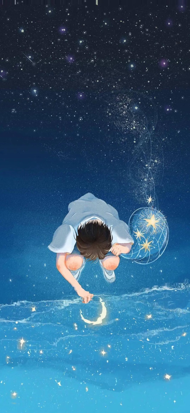 海底捞月男孩