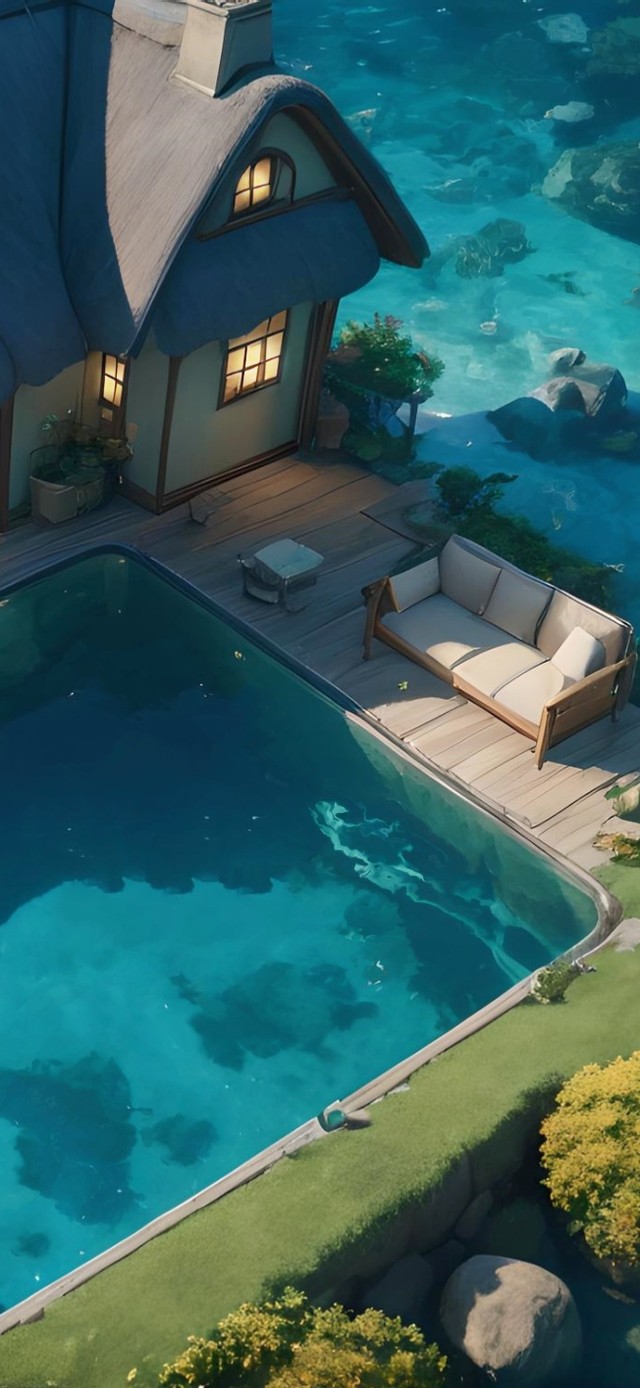 海景泳池小屋