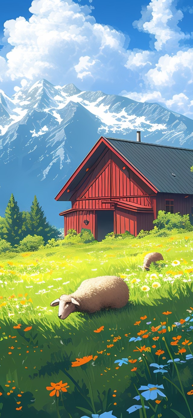 4K山顶美景