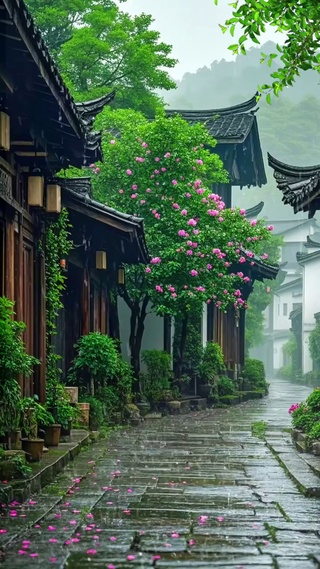 江南的雨