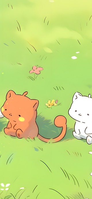 五只小猫