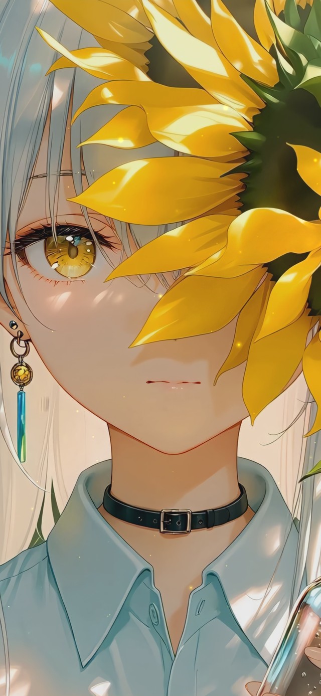 夏日向日葵少女