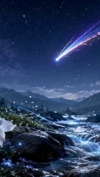 星夜流光花谷