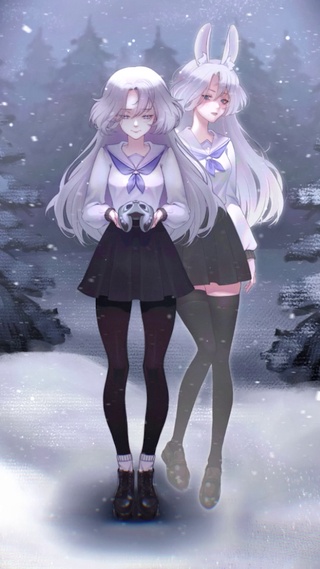 两个少女