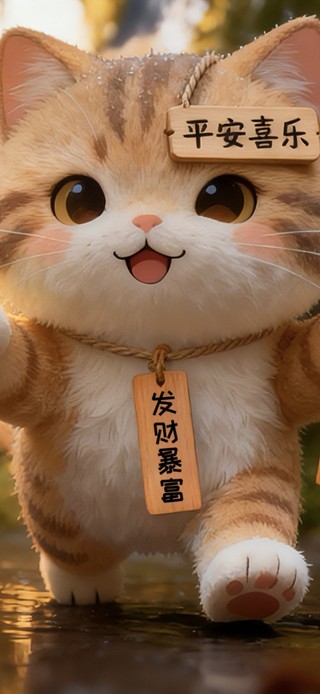 平安喜乐招财大喵