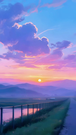 晚道流云