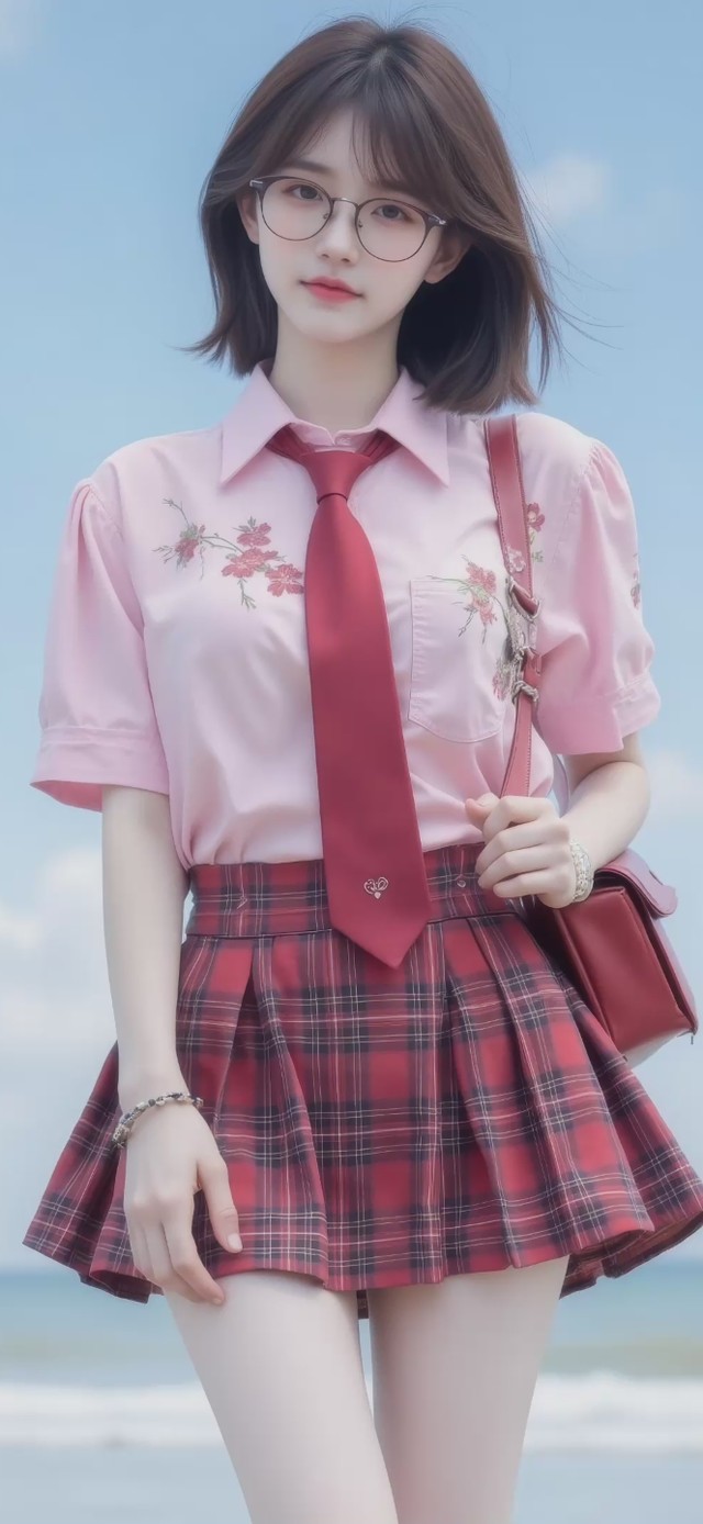 简约护眼美女壁纸