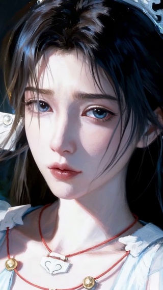 清冷古风二次元美少女