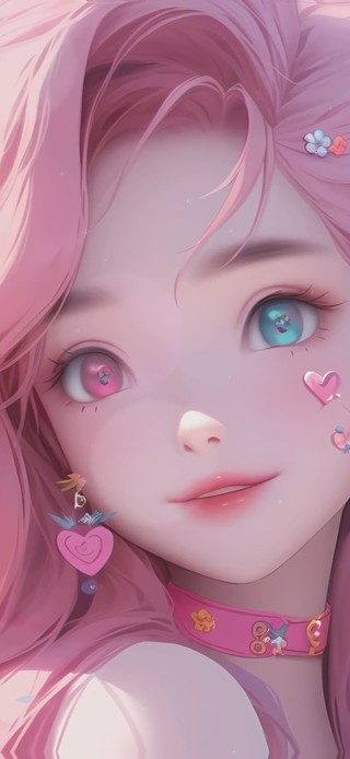 可爱女孩与萌宠