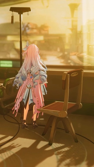 女孩背影