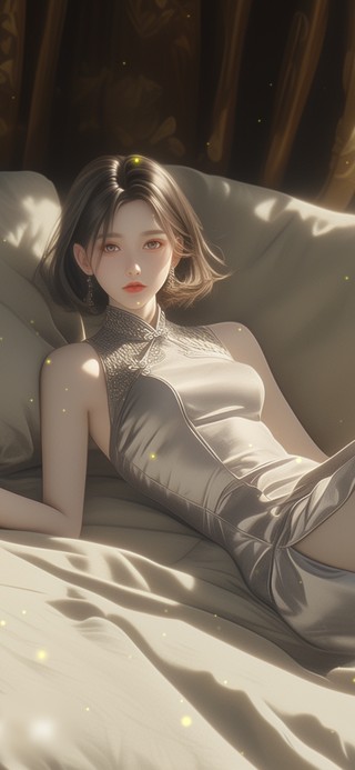 眼睛像夜空中最亮的星