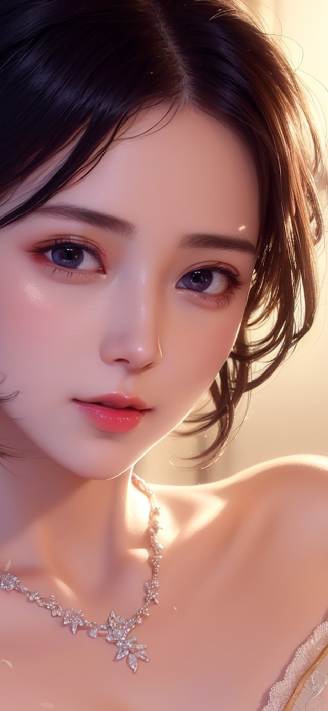 4K短发美少女