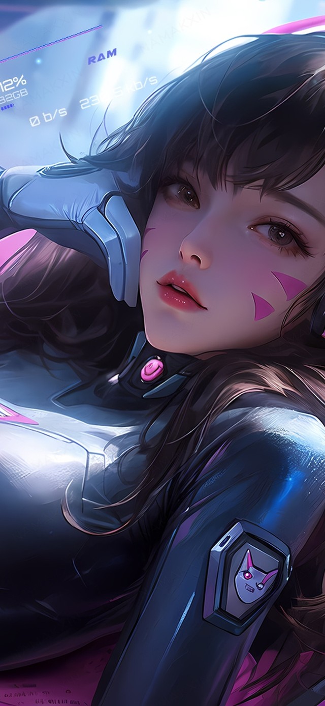 艾什-守望先锋(美女手机动态壁纸) - 美女手机壁纸下载 - 元气壁纸