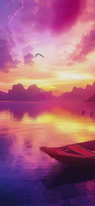 唯美夕阳风景