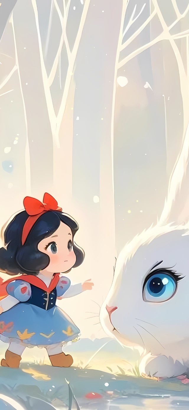 森林公主小白兔