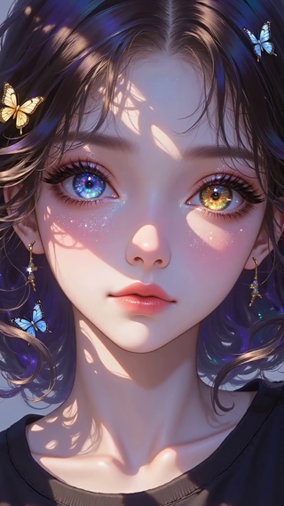眼睛里有星星