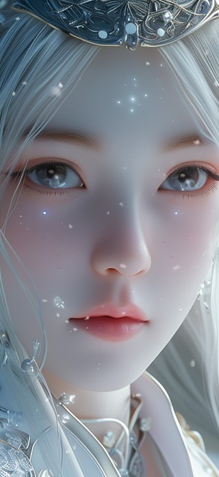 4K 冰雪女王 寒冬之城 雪女