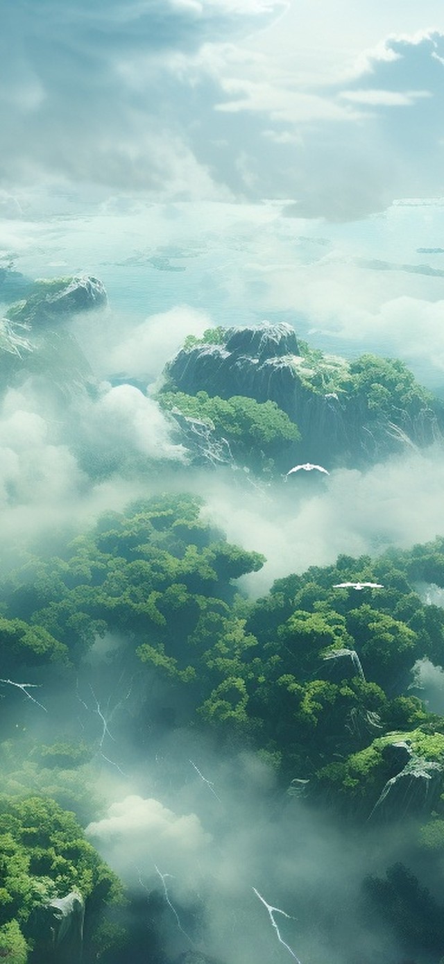 俯瞰河山
