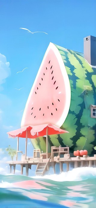 西瓜海景房