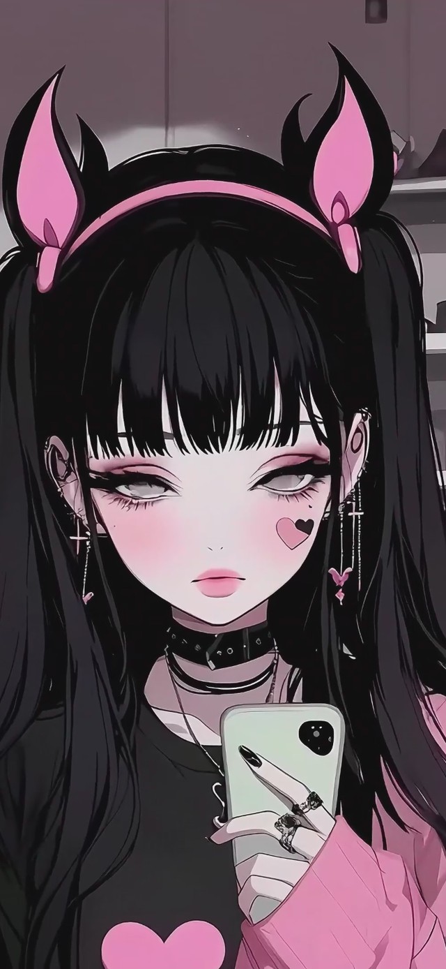 卖萌的女孩