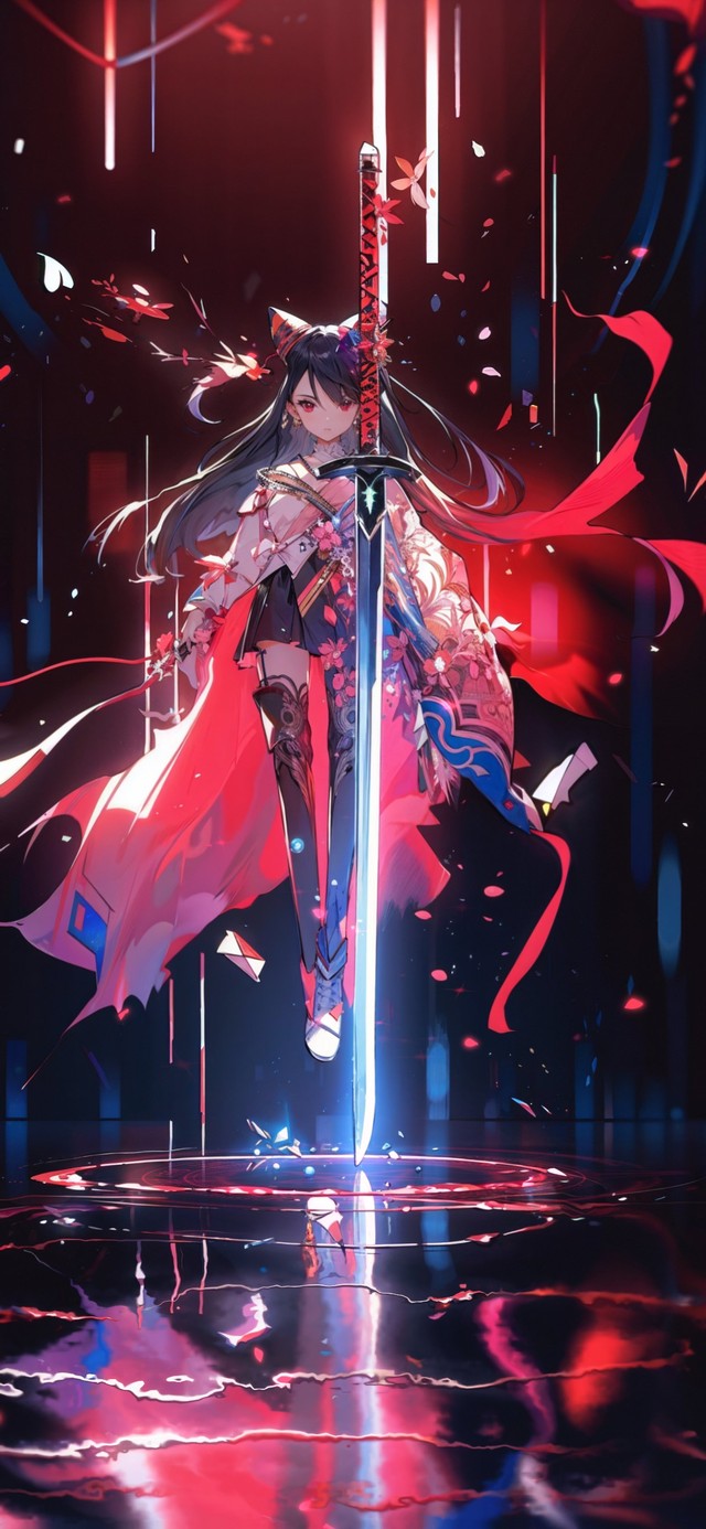 圣光之剑与少女