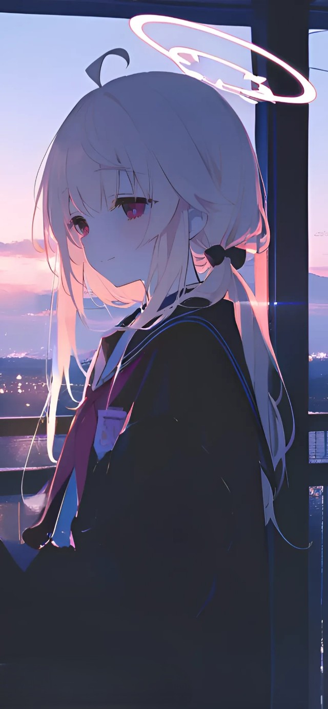 柚鸟夏-夕阳少女