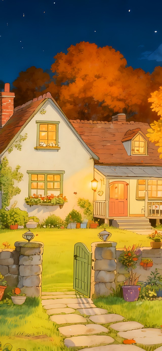 唯美秋天的风景