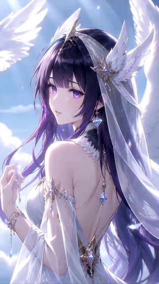 紫发仙女