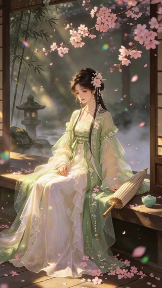 古风浪漫美女壁纸