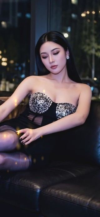 她安静时连影子都柔软