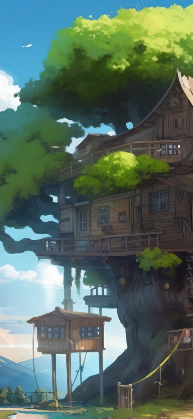 4K唯美治愈风景小屋