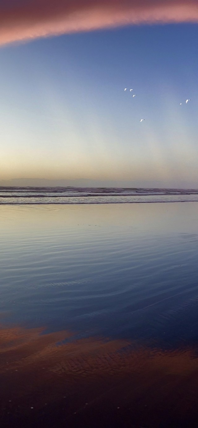 梦幻夕阳湖畔