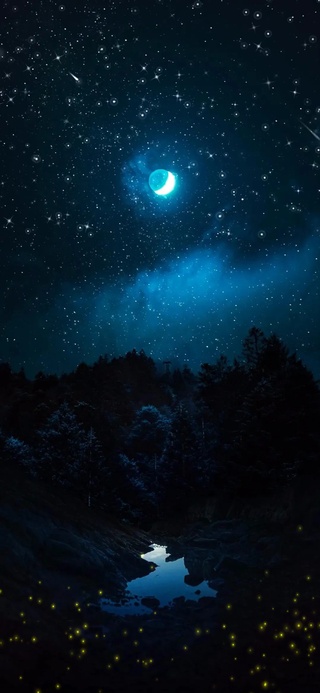 幽幽明月