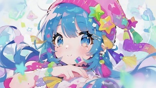 快乐的糖果女孩