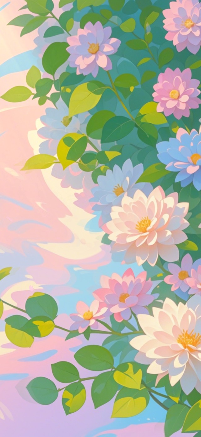 4K 花香轻拂 心旷神怡