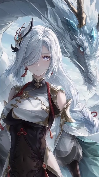 申鹤丨云深龙约丨