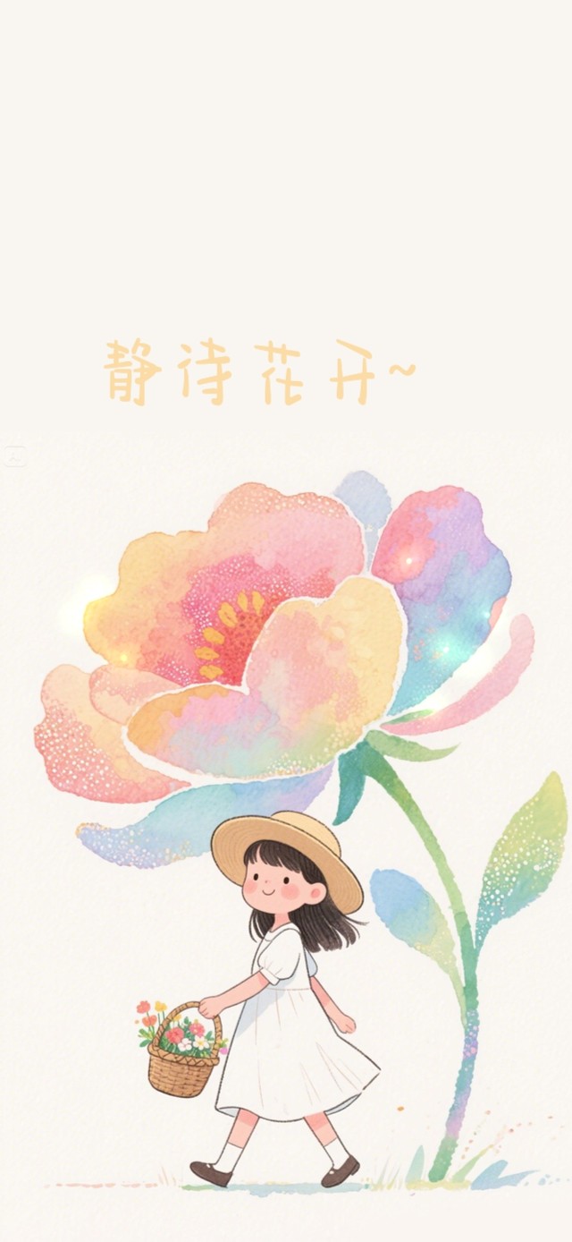 静待花开~