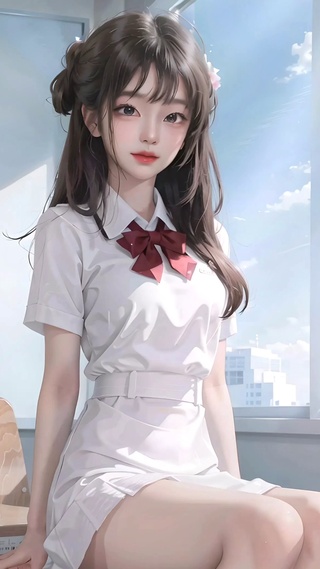 4k 海边温柔姐姐