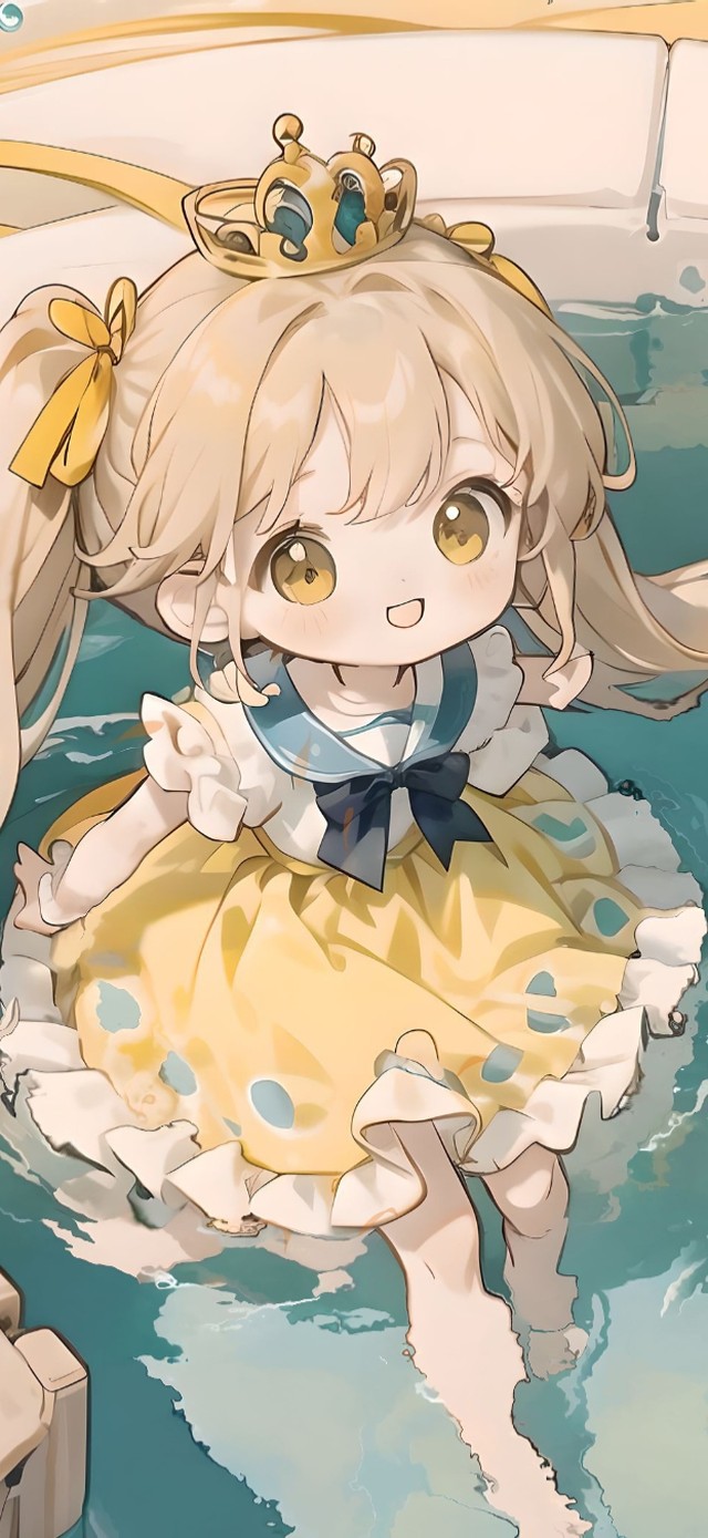 夏日清新小女孩