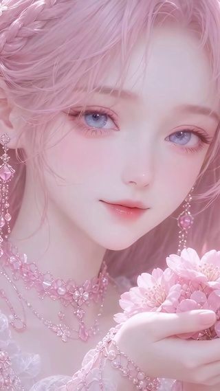 捧花美少女